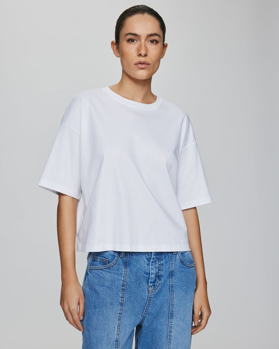 MSCH Moa Melea Tee in Bright White