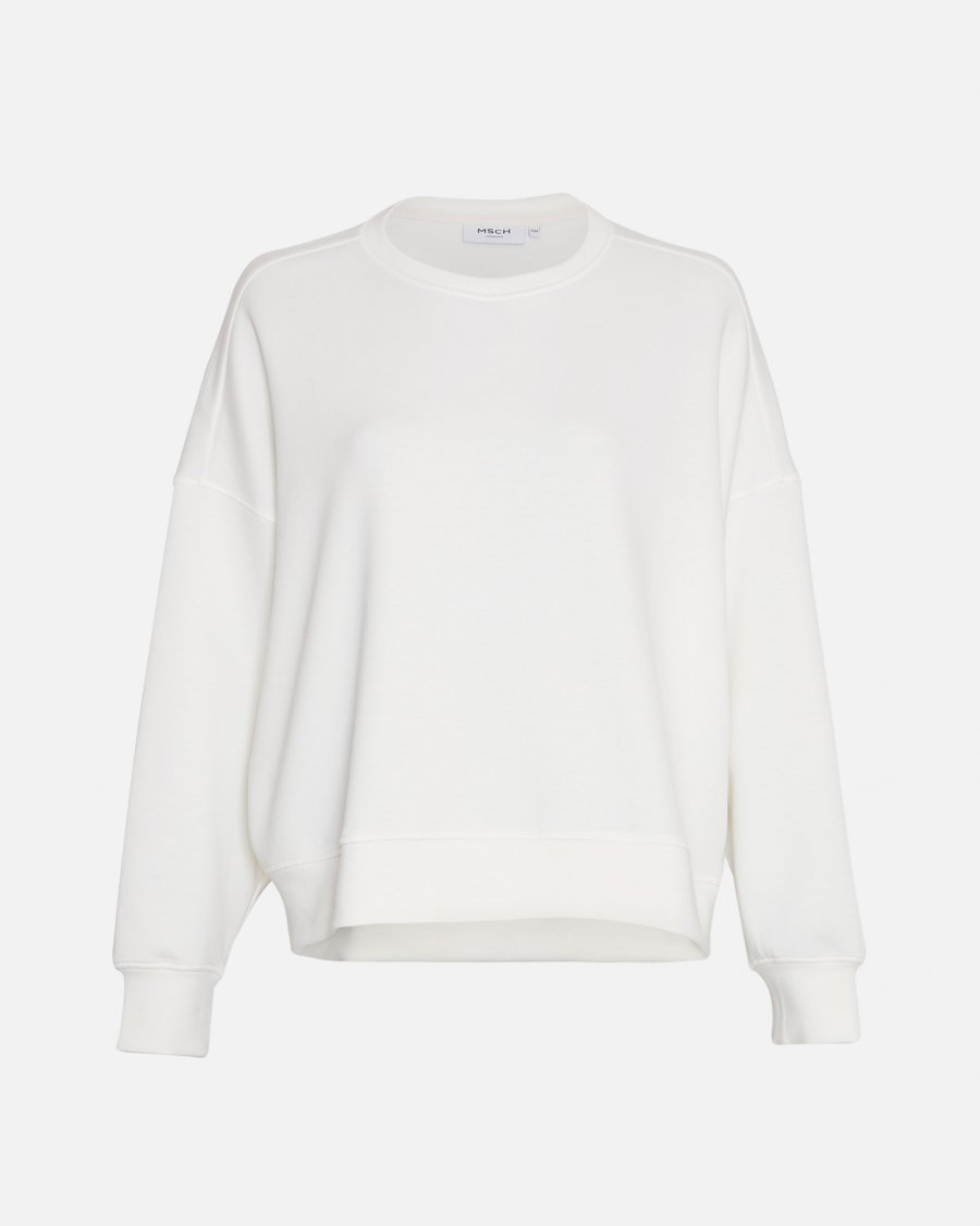 MSCH Dalvina Ima Sweatshirt in Egret