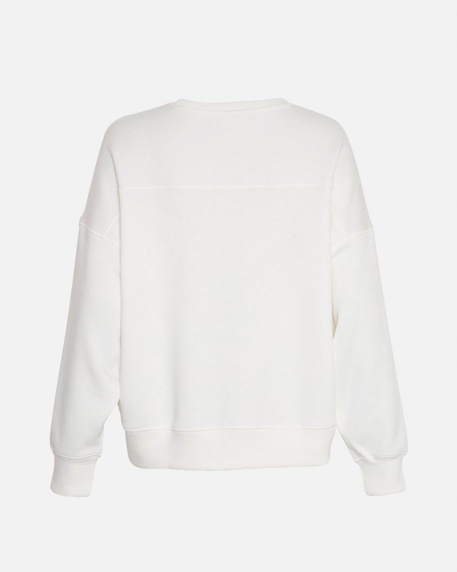 MSCH Dalvina Ima Sweatshirt in Egret