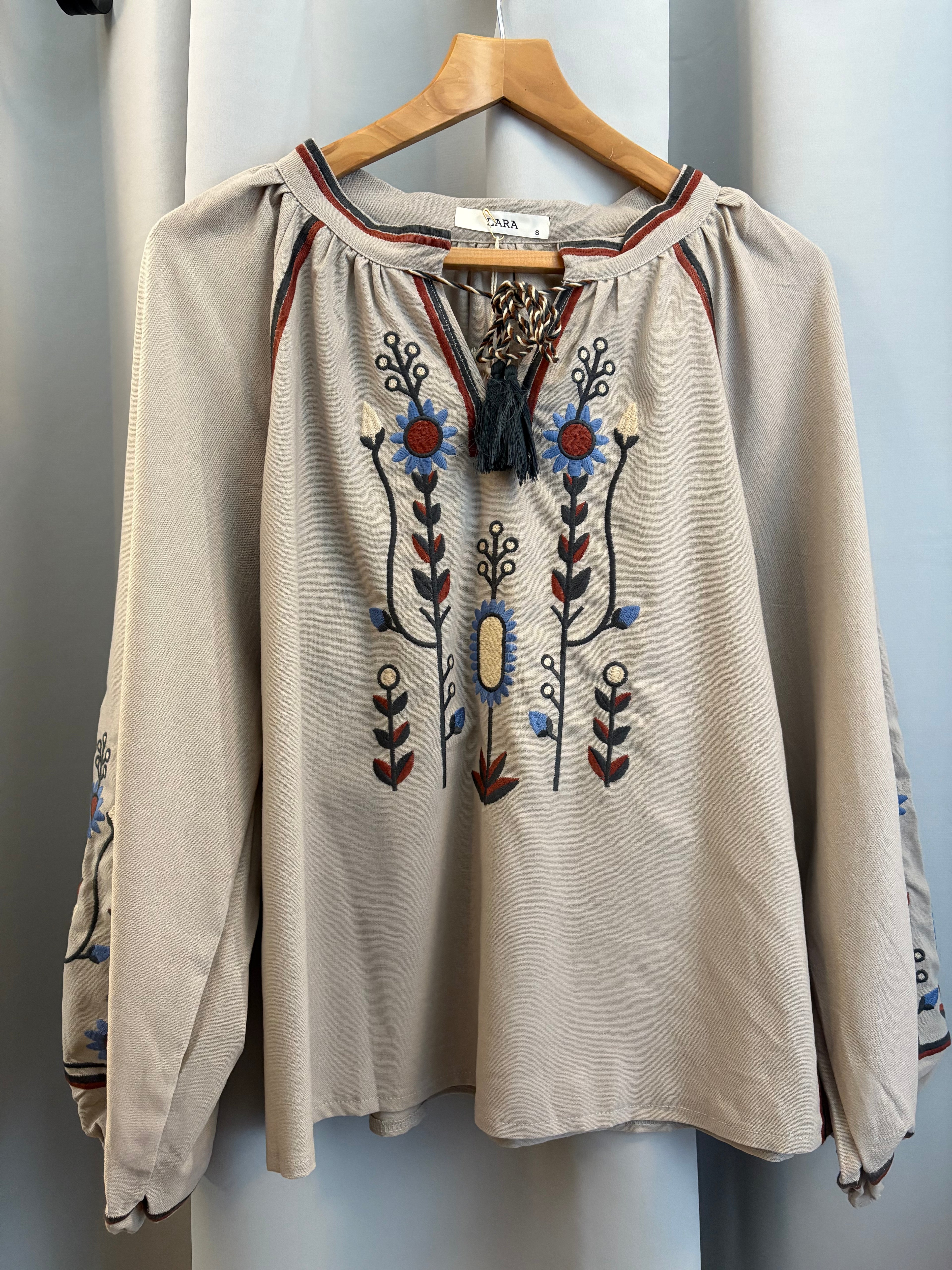 Gypsy Emroidery Blouse