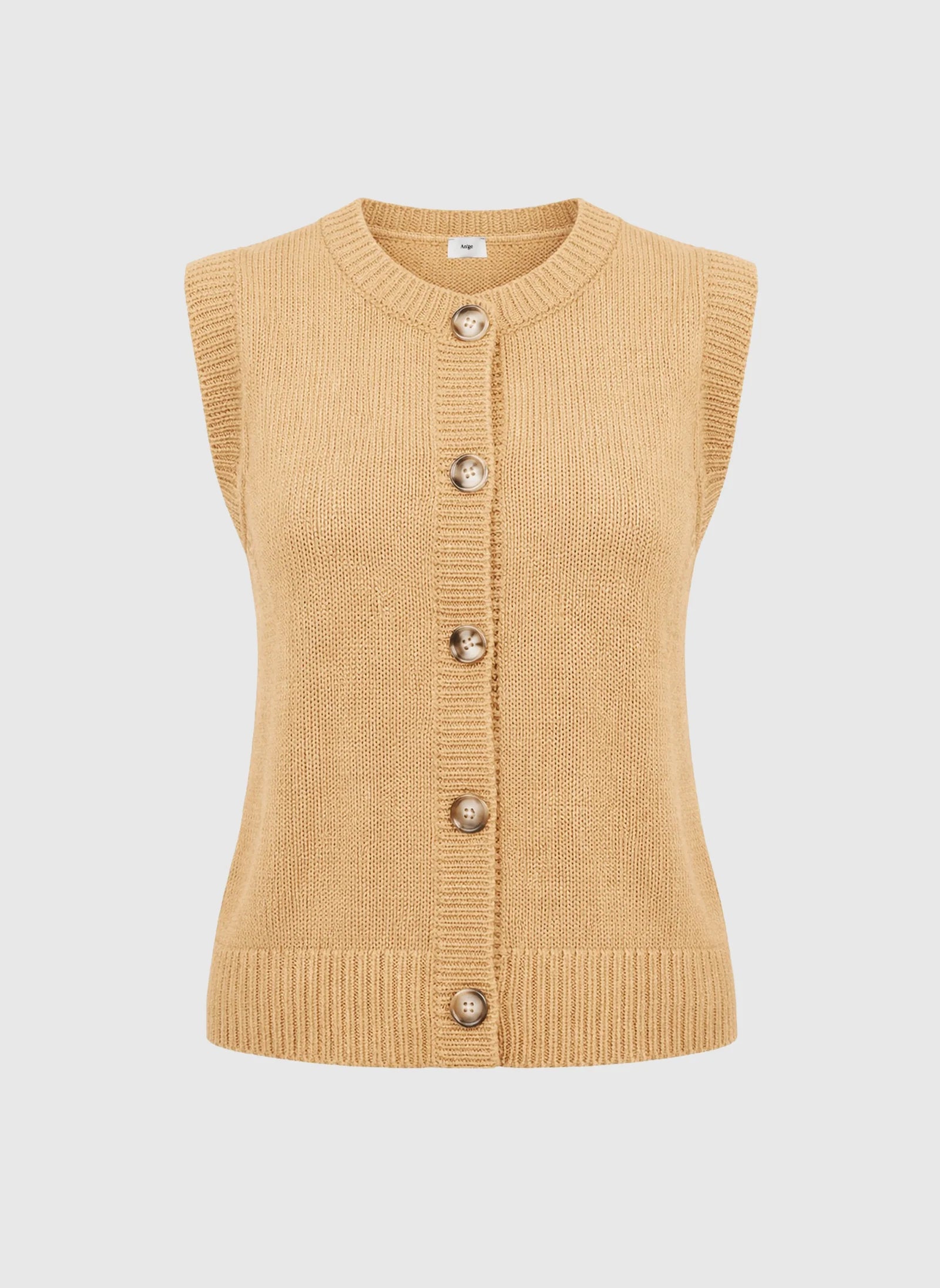 ANGE LEVIONA Beige Vest