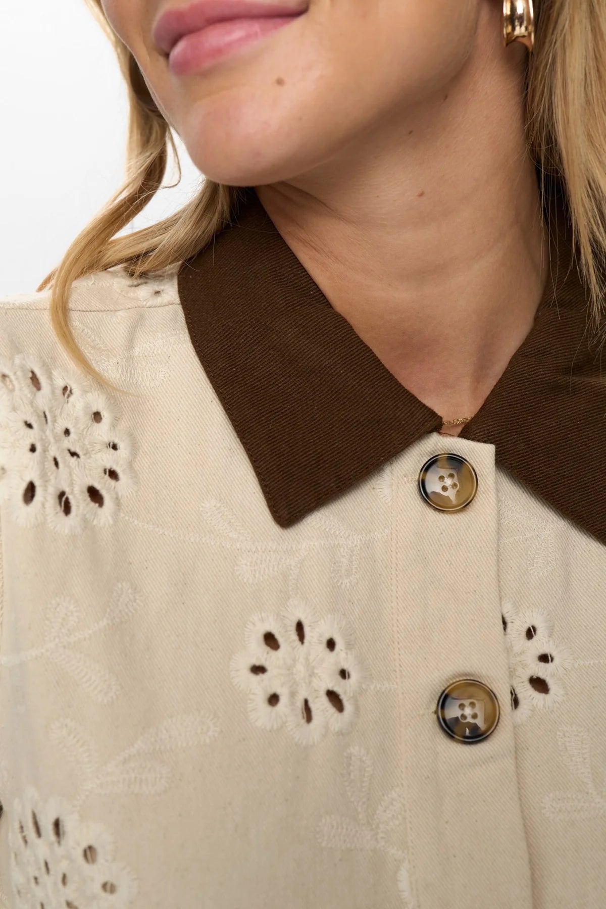 Numph Nuenora Jacket in Cream