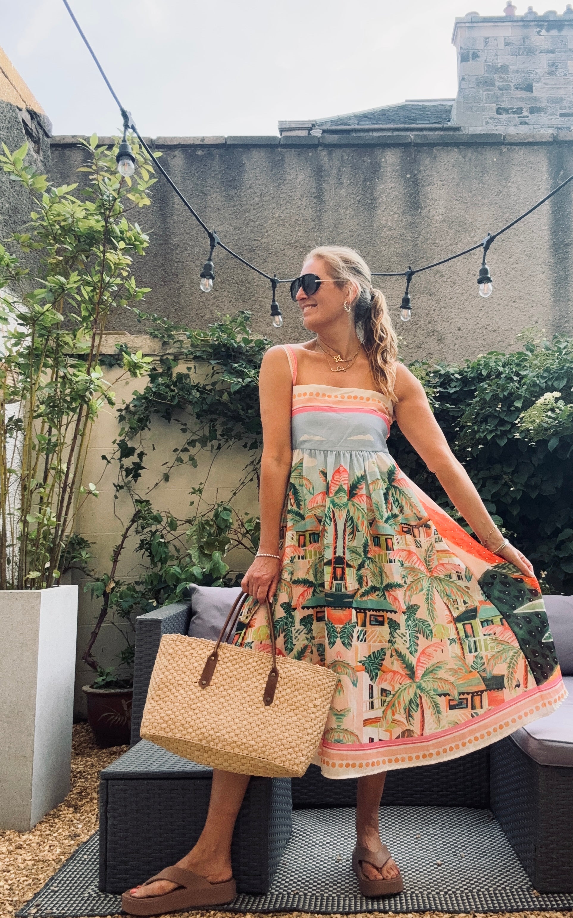 Palm Tree Dress (one size)