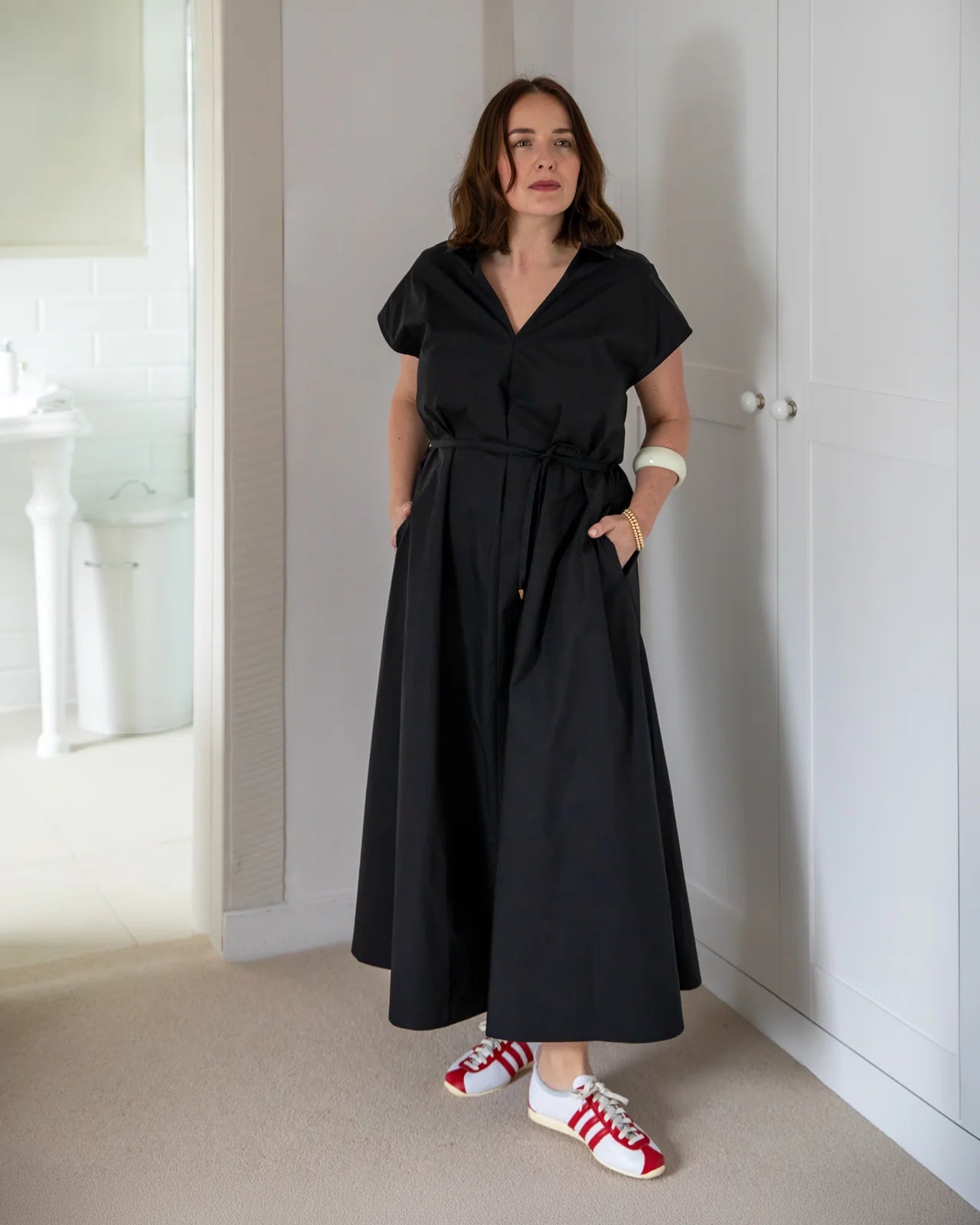 Alana Dress in Black (one size)