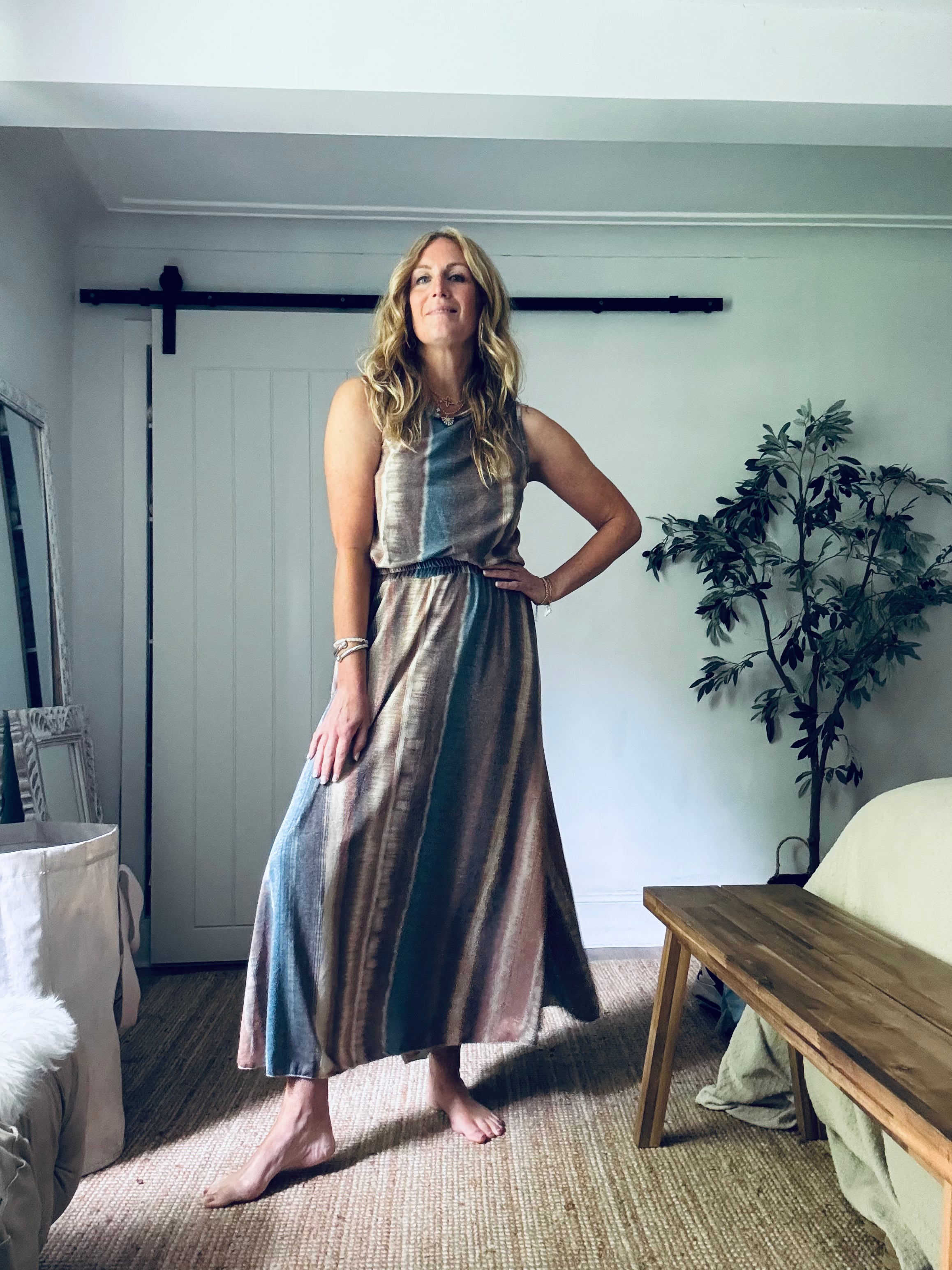 Mimi Ombre Lurex Skirt (One Size)