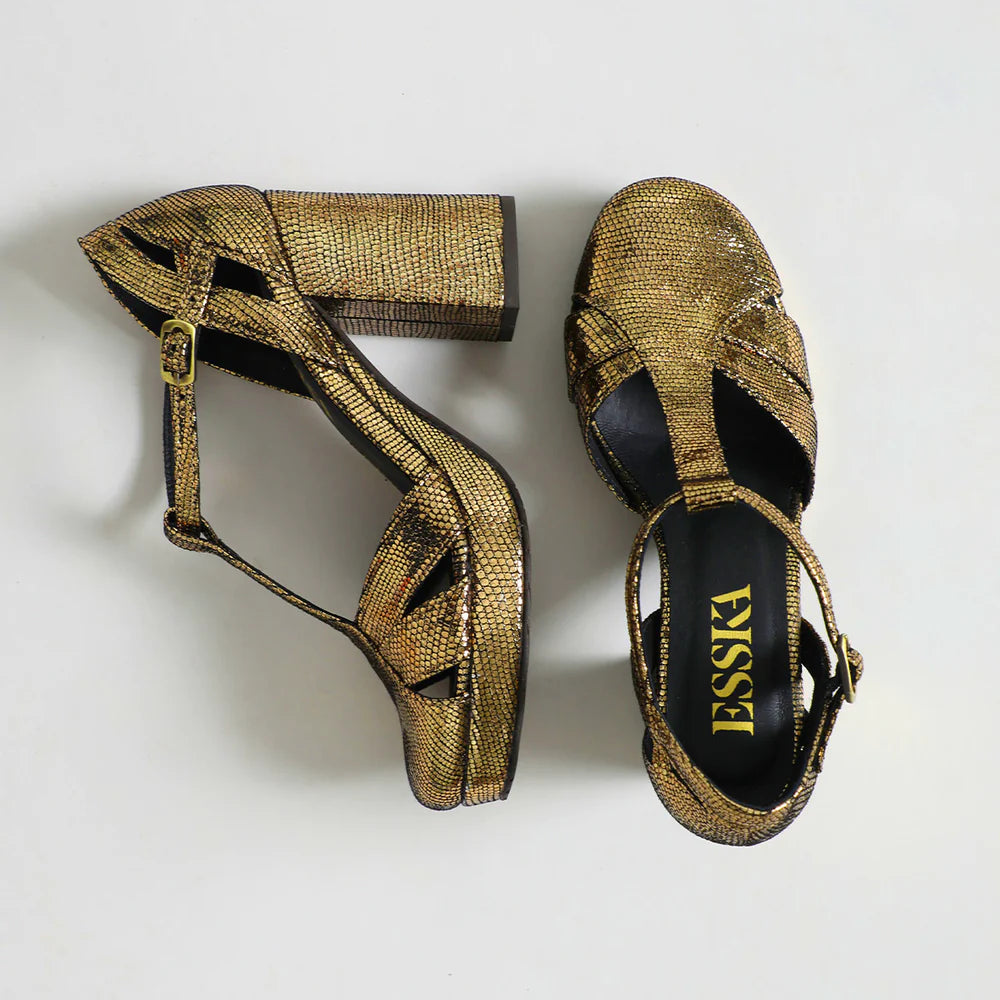 Esska Venice Sandal In Onyx