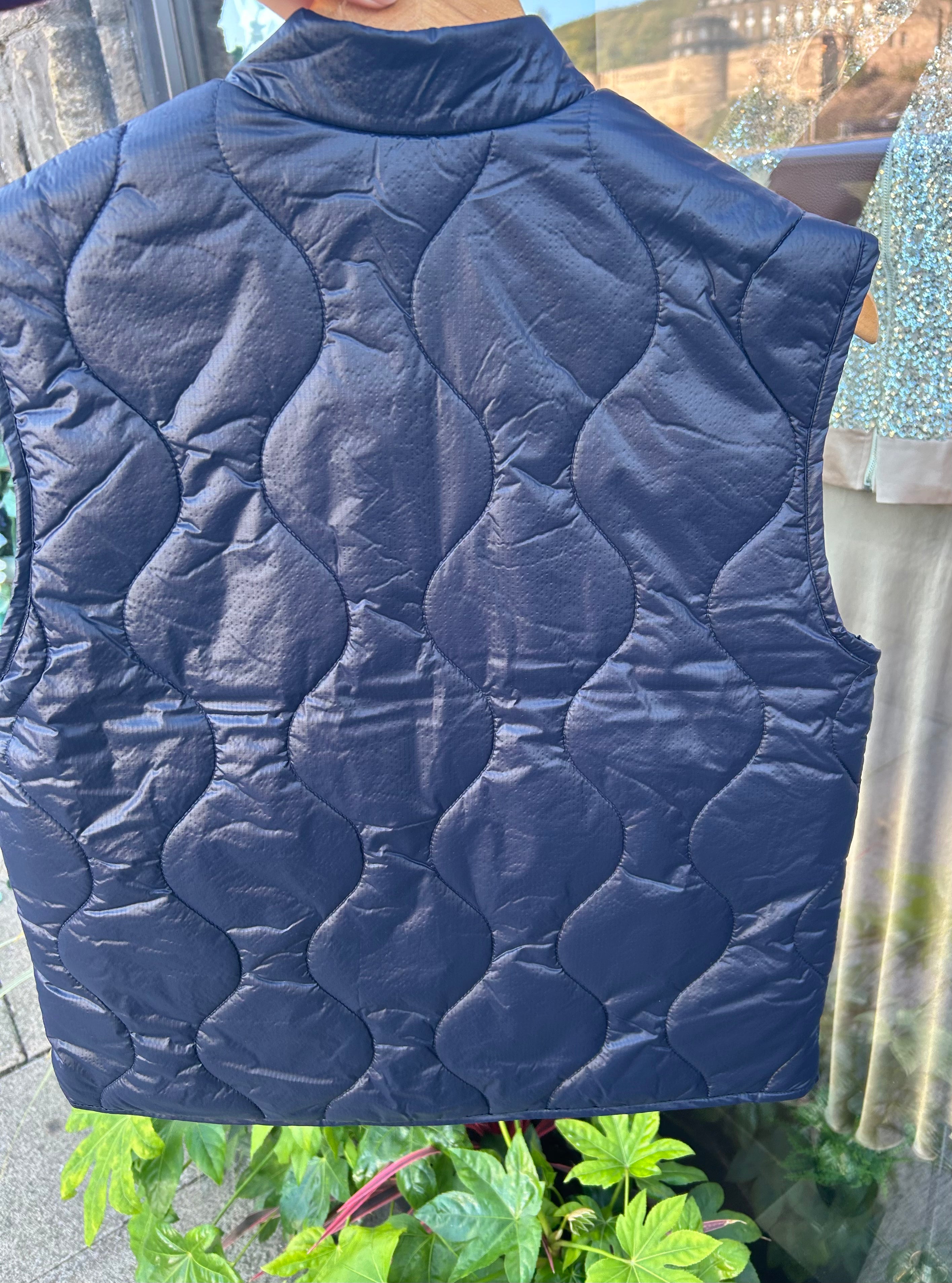 MbyM Shahin Puffer Vest in Night Sky