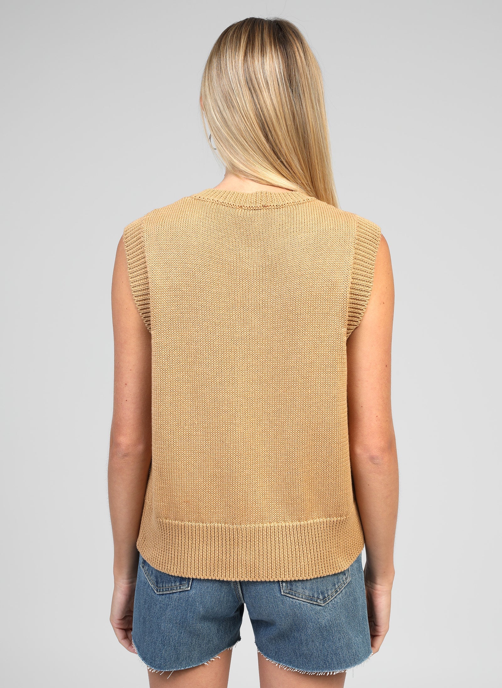 ANGE LEVIONA Beige Vest