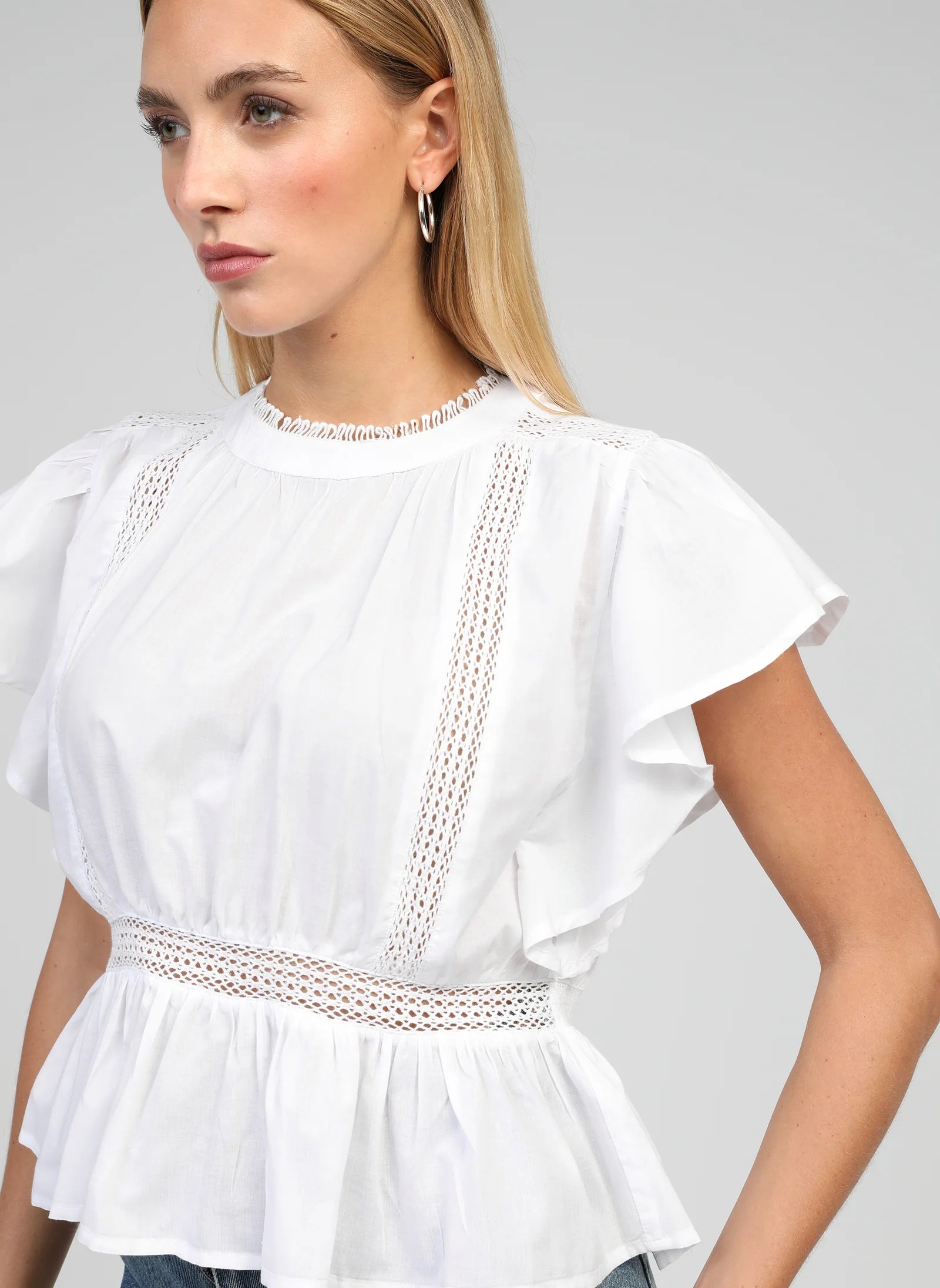ANGE SALEKINA White Top