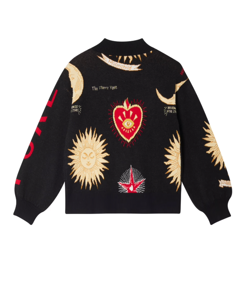 NFD Mystical Cardigan in Black