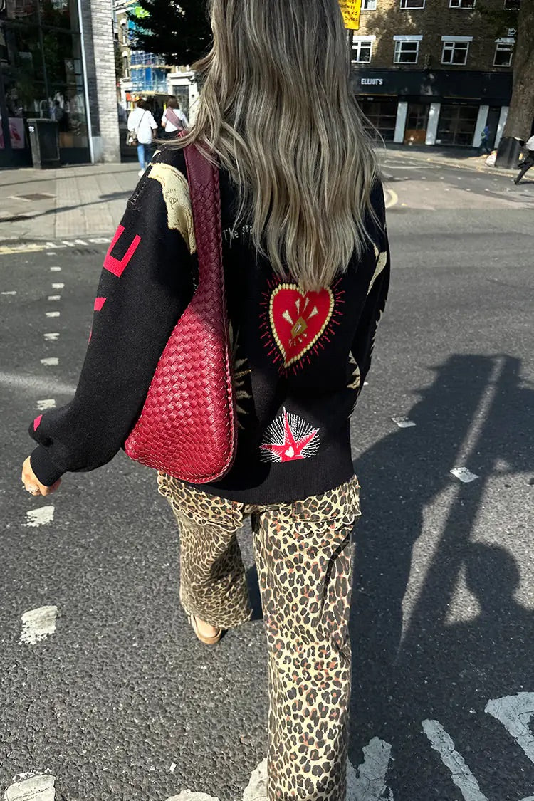 NFD Mystical Cardigan in Black