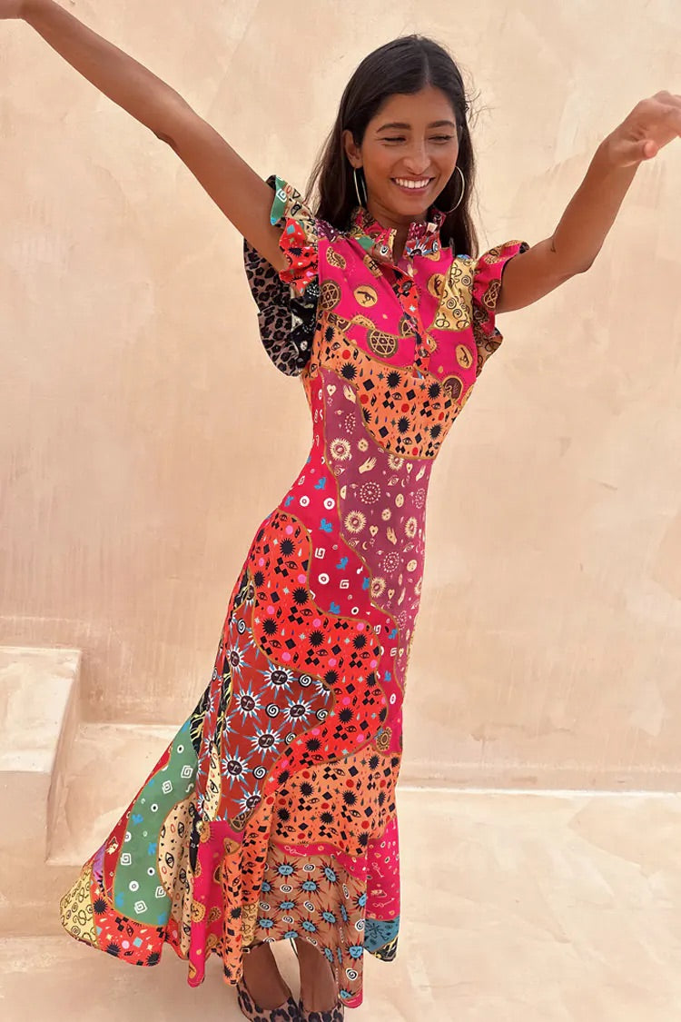 NFD Remi Dress in Morocco Print