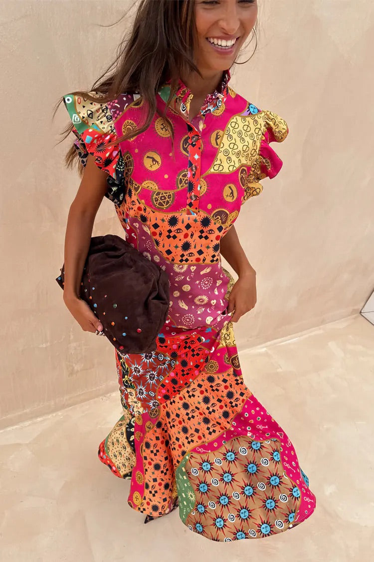 NFD Remi Dress in Morocco Print