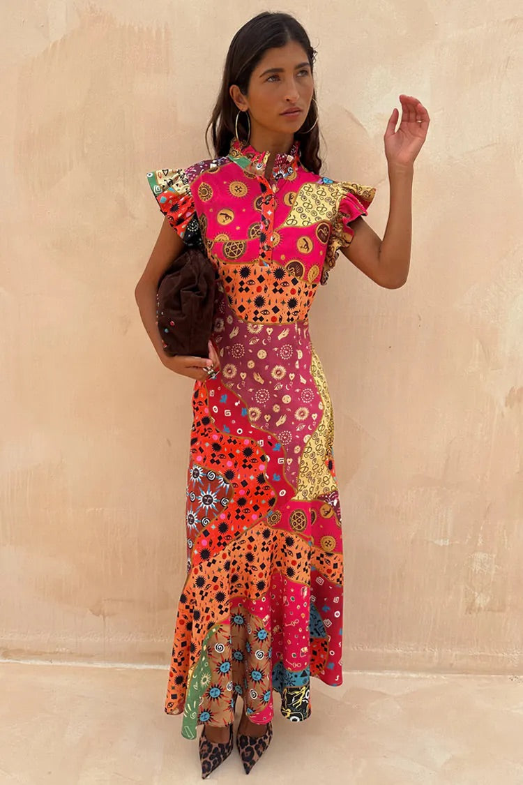 NFD Remi Dress in Morocco Print