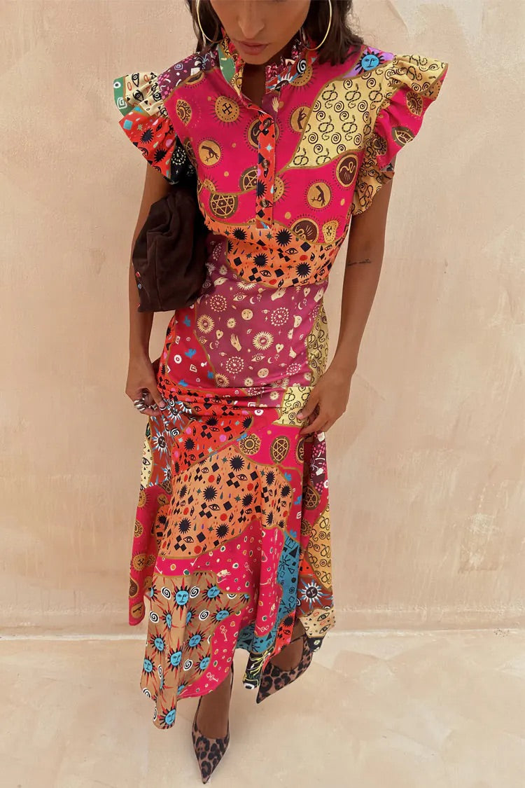 NFD Remi Dress in Morocco Print