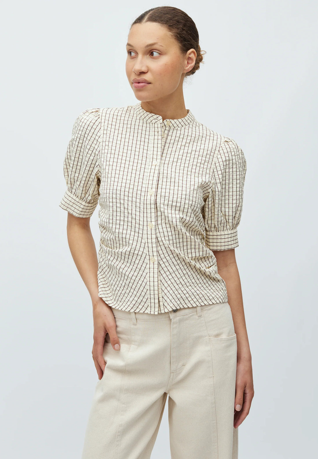 MbyM Kiwa Check Blouse
