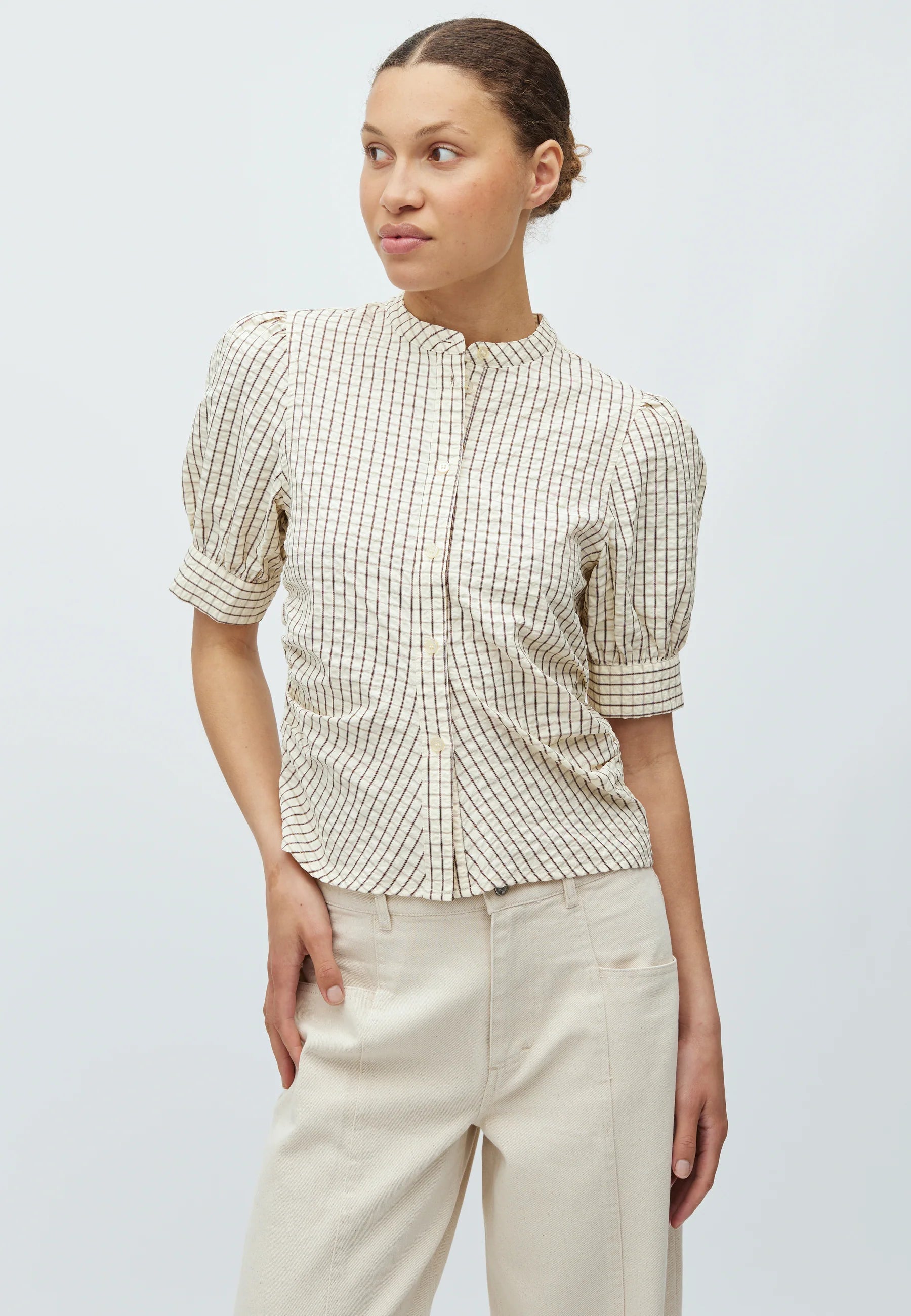 MbyM Kiwa Check Blouse