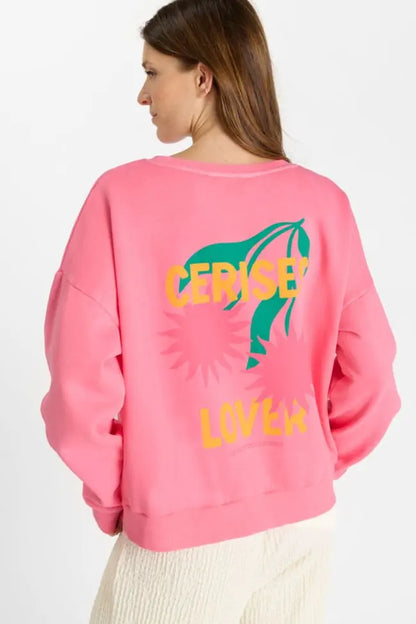 Neon Pink Sweatshirt