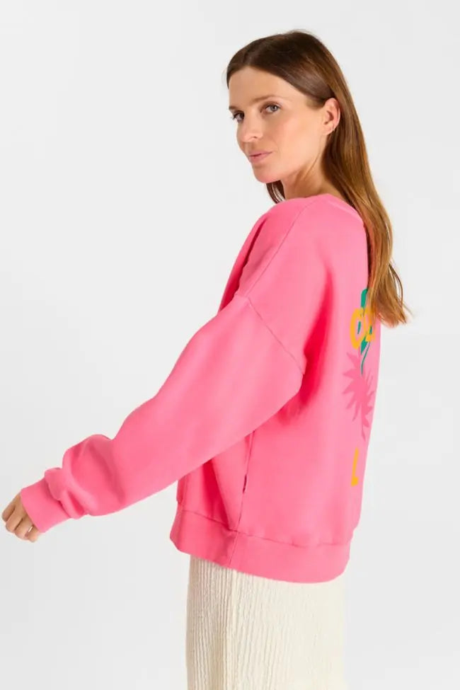 Neon Pink Sweatshirt