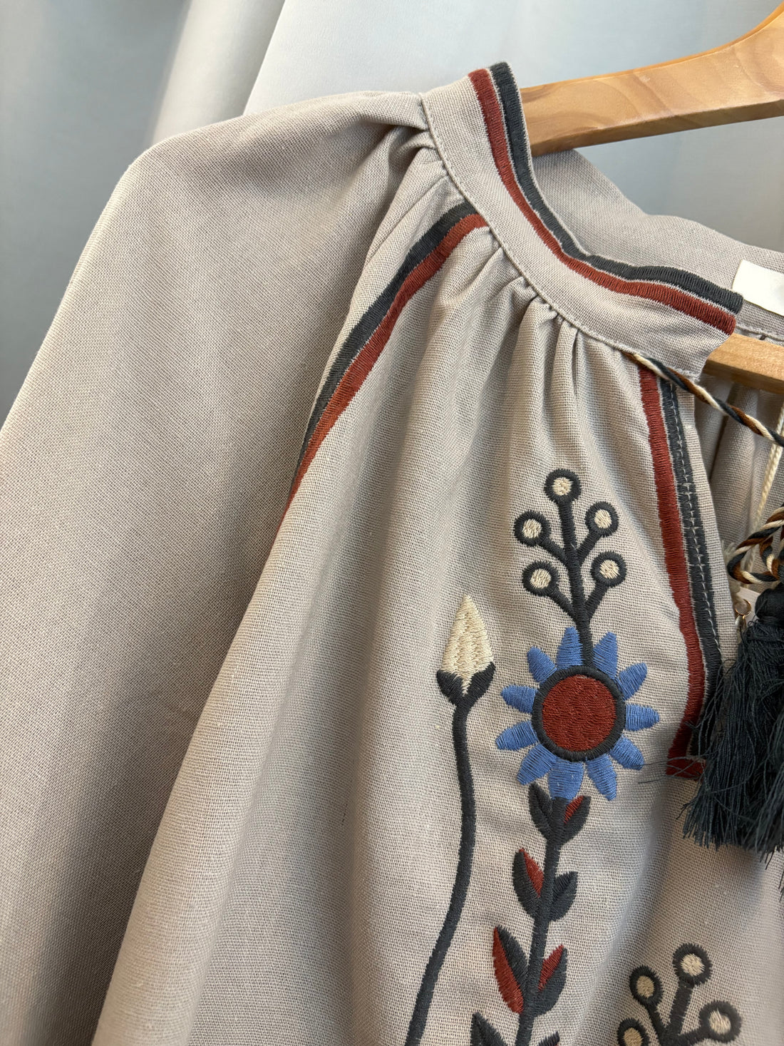 Gypsy Emroidery Blouse