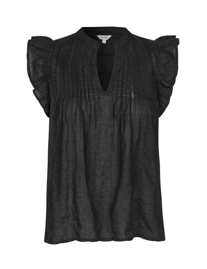 MbyM Gemela Acasia Cotton Top in Black
