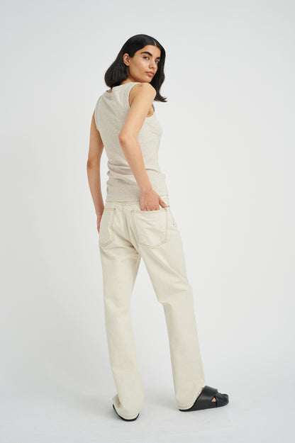 InWear Dagna Tank in Ecru