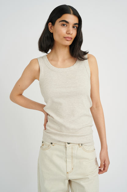 InWear Dagna Tank in Ecru