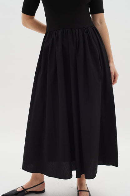 InWear Dagnama Short Sleeved Dress in Black