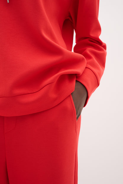 InWear Gincentte Wide Leg Trouser In Scarlet