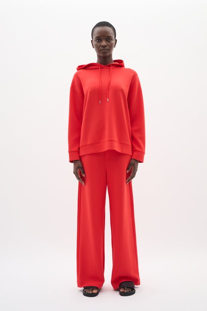 InWear Gincentte Wide Leg Trouser In Scarlet