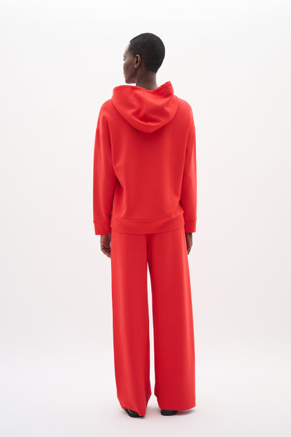 InWear Gincentte Wide Leg Trouser In Scarlet