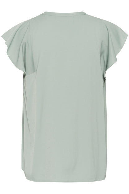 InWear Cidenza IW Sleeveless Top in Desert Green