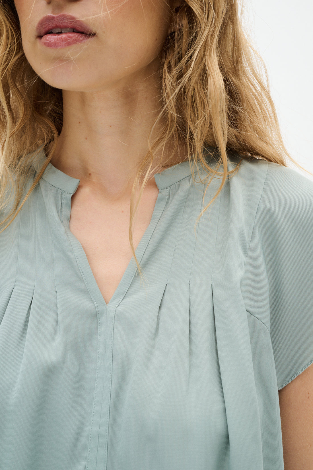 InWear Cidenza IW Sleeveless Top in Desert Green
