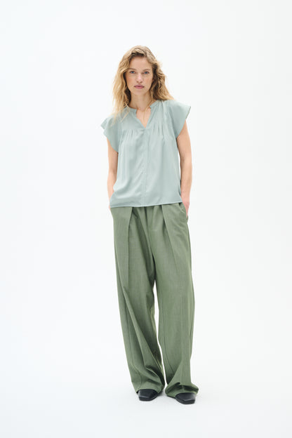 InWear Cidenza IW Sleeveless Top in Desert Green