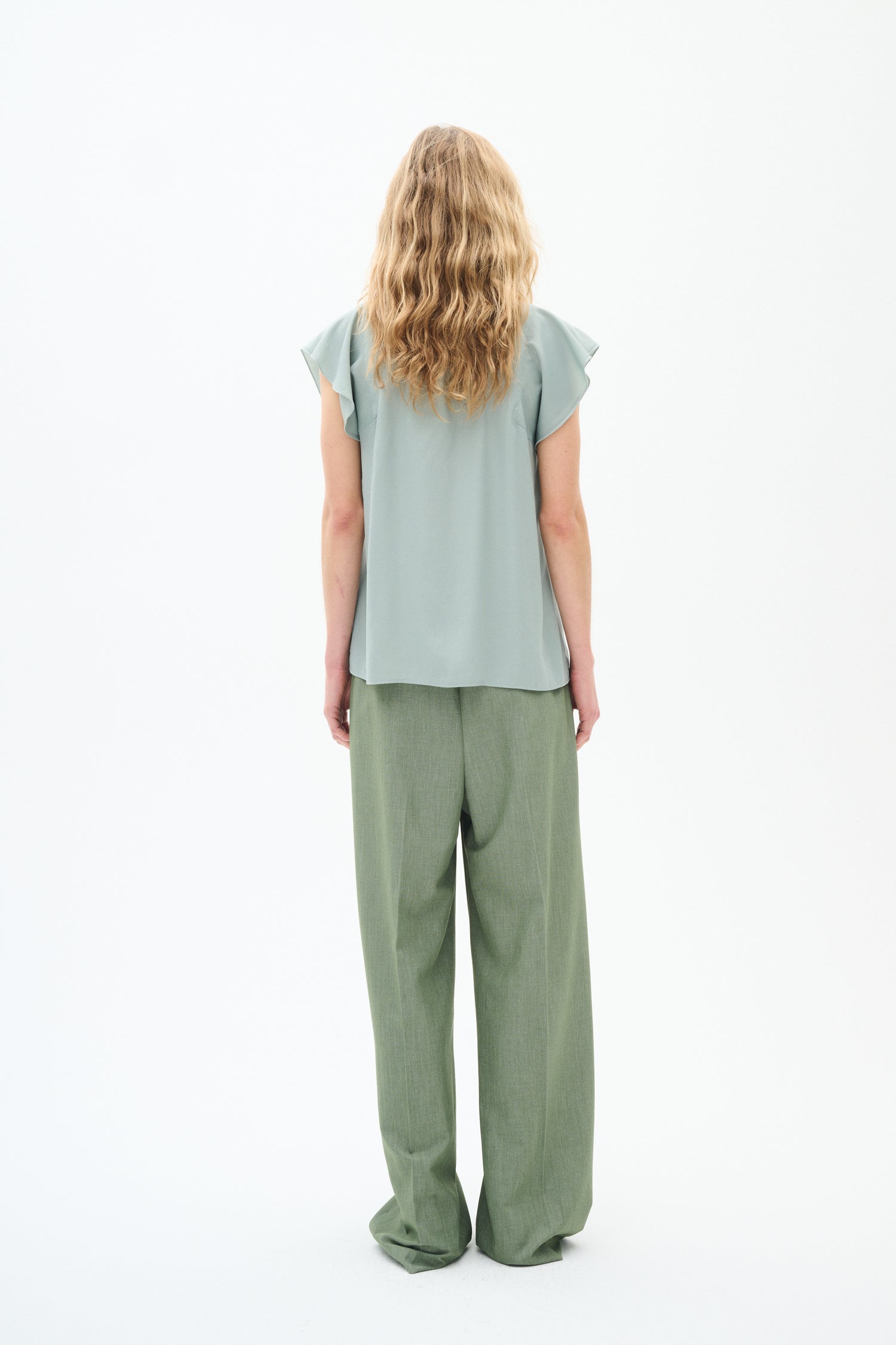 InWear Cidenza IW Sleeveless Top in Desert Green