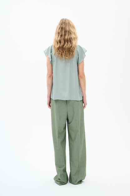 InWear Cidenza IW Sleeveless Top in Desert Green