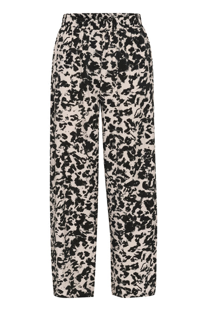 InWear Faye IW Printed Top in Black Shadow