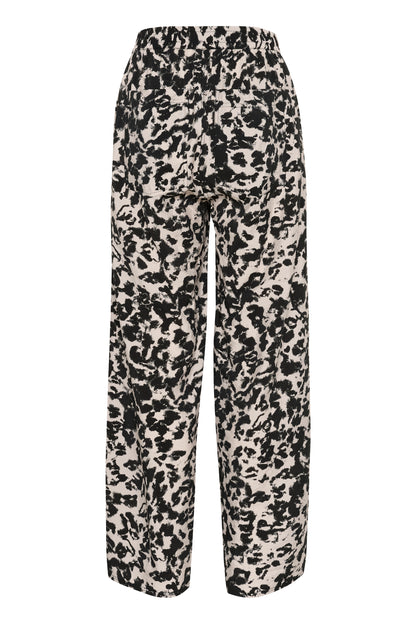 InWear Faye IW Printed Top in Black Shadow