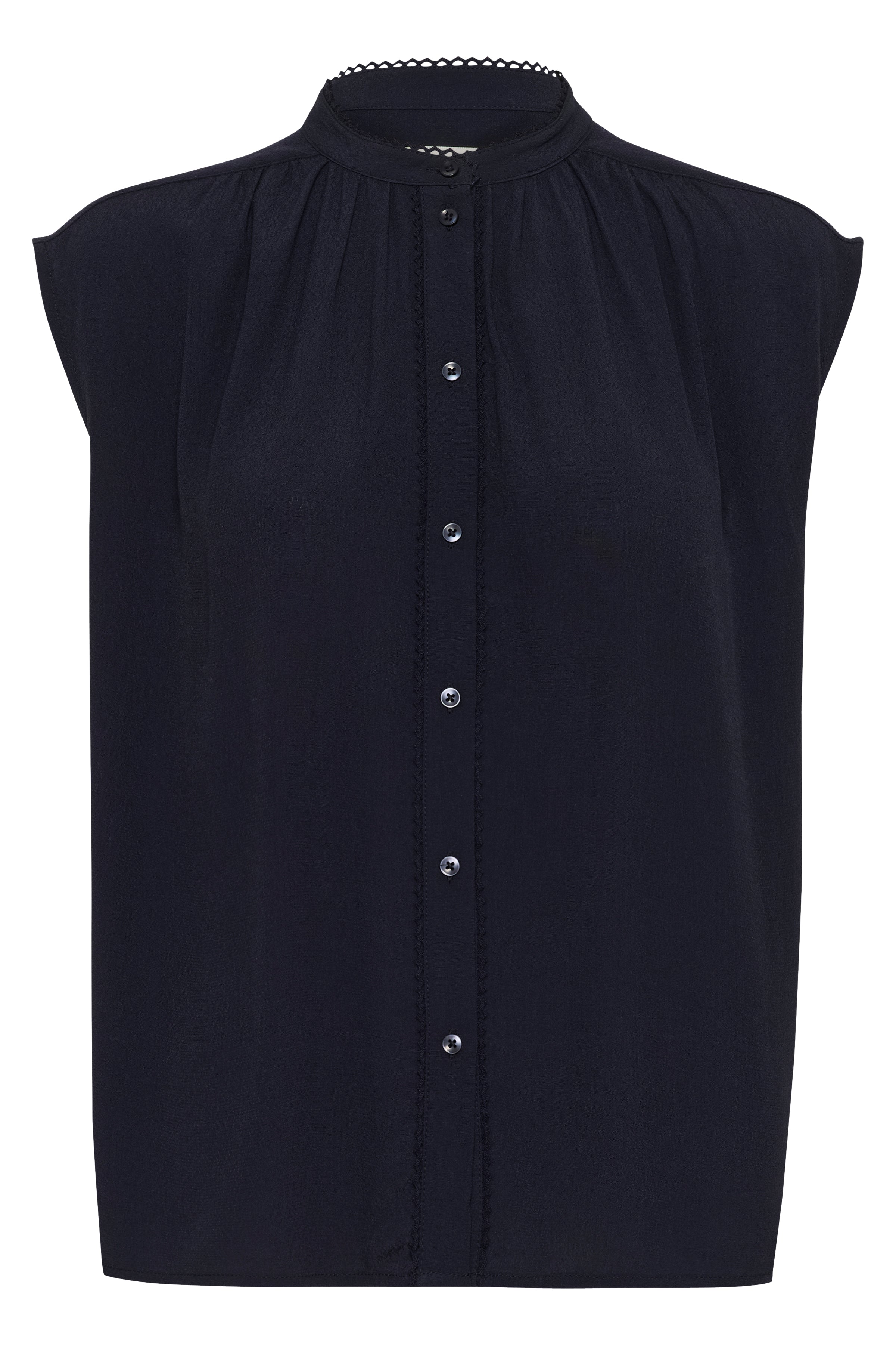 InWear Fallon Top in Marine Navy Blue