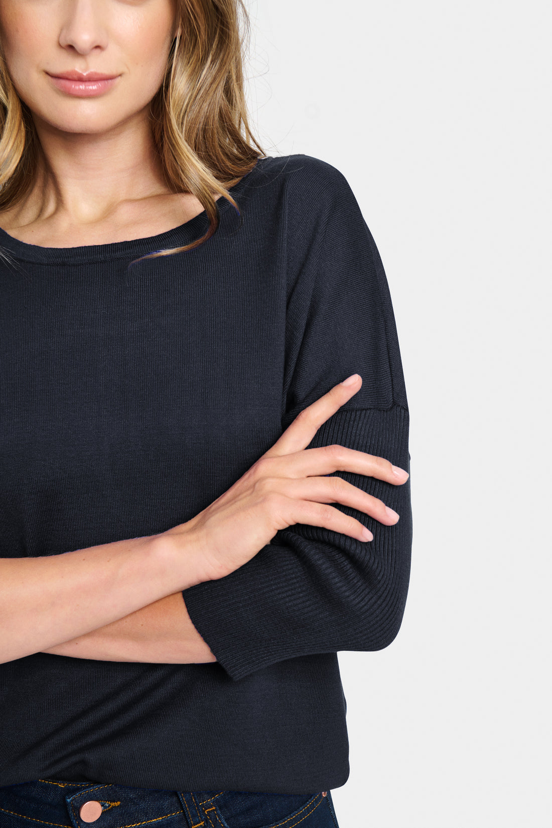 Saint Tropez Mila Pullover in Night Sky