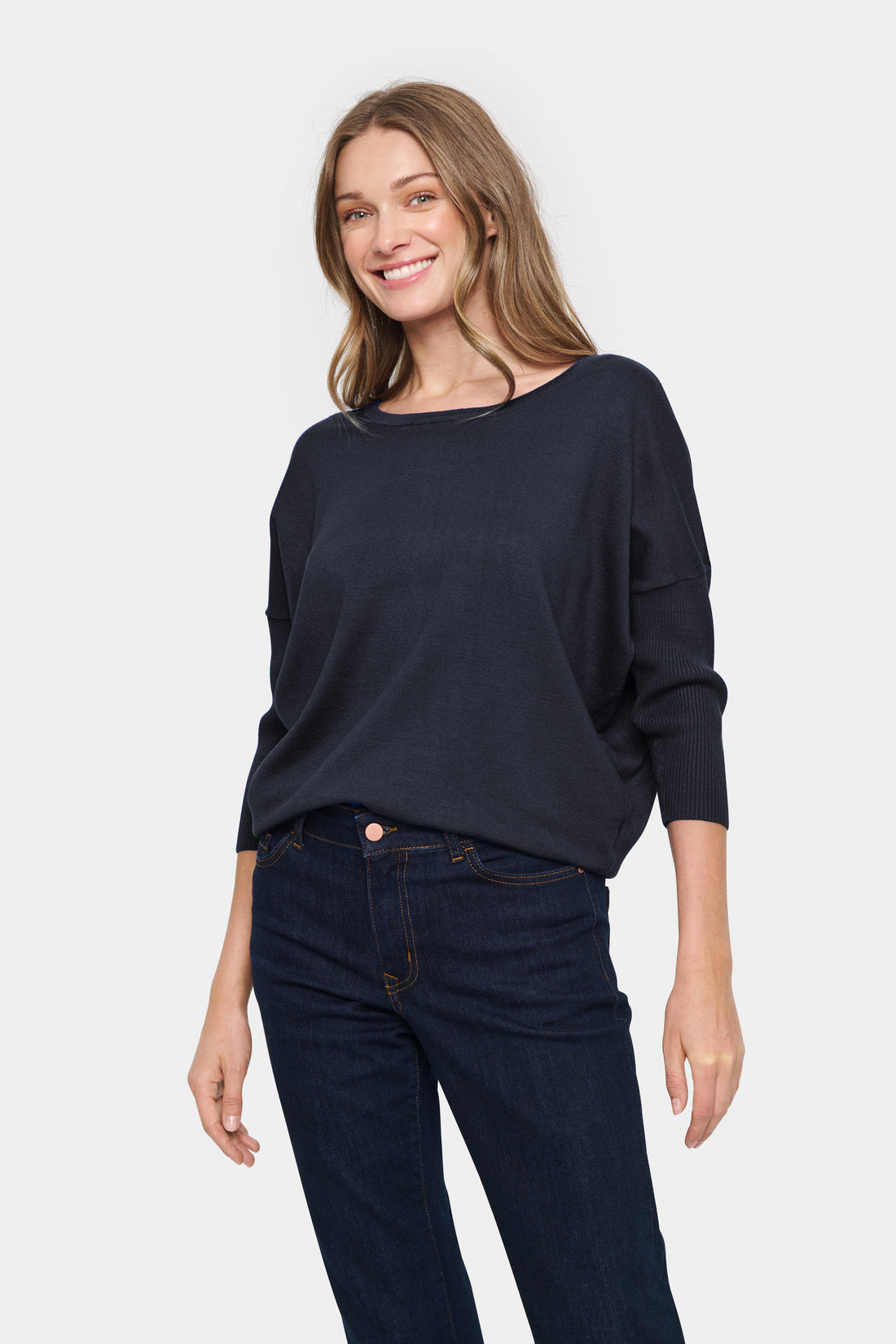 Saint Tropez Mila Pullover in Night Sky