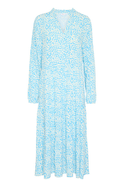 Saint Tropez Eda Dress in Blue Leomania