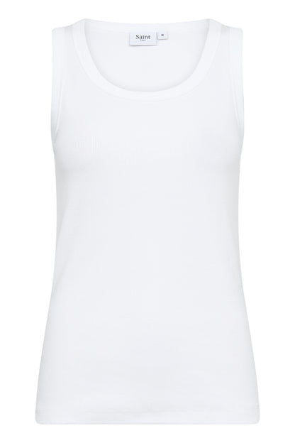 Saint Tropez Aster Tank Top in Bright White