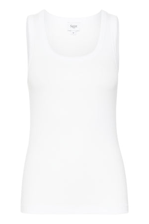 Saint Tropez Asta Tank Top White