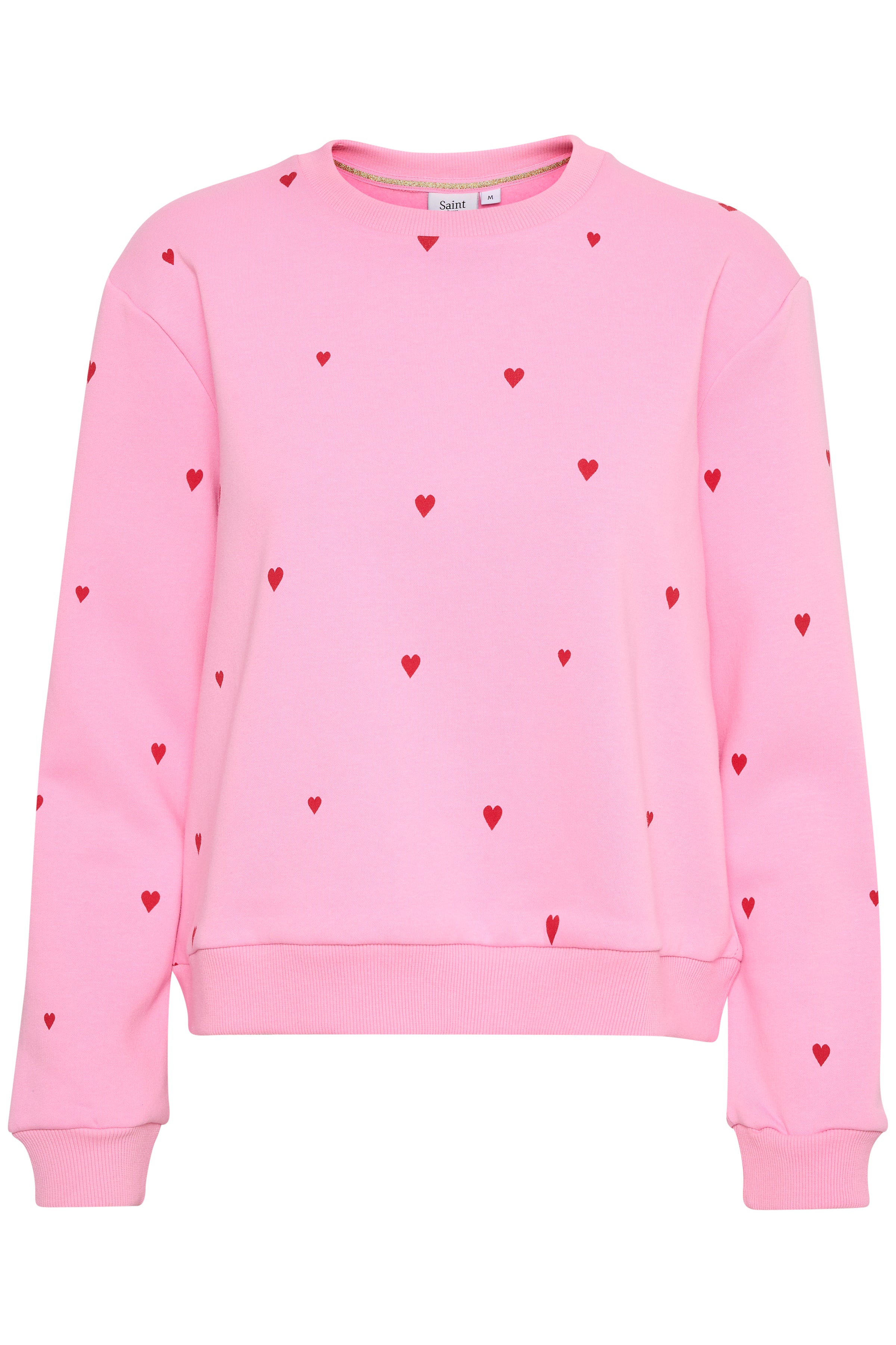 Saint Tropez Dagna Sweatshirt Bonbon Pink Hearts