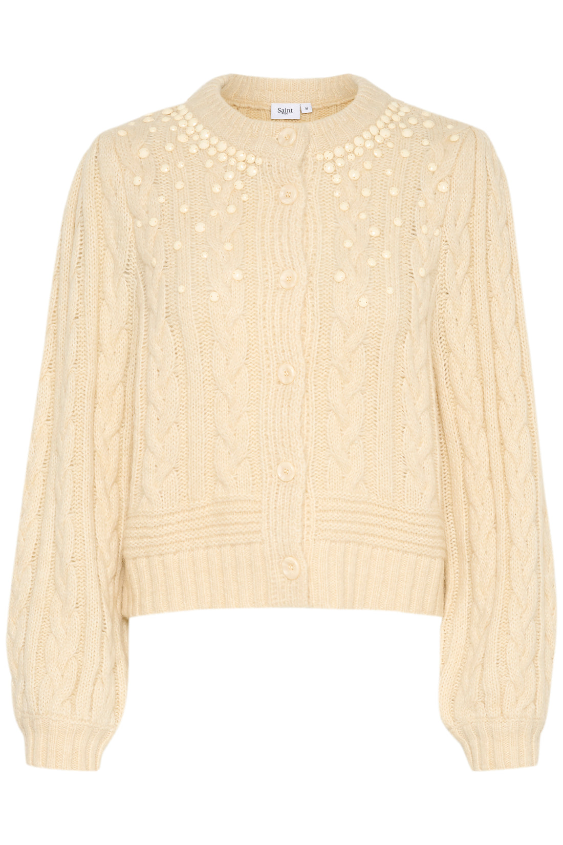 Saint Tropez Ivala Cardigan in Cream