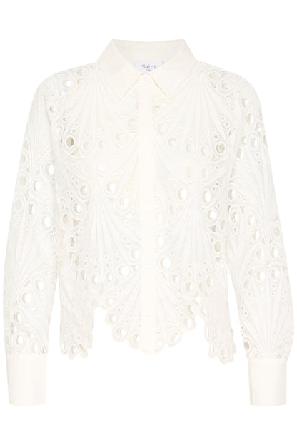 Saint Tropez Jilianna Shirt in White