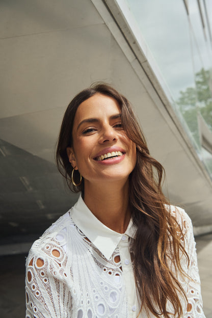 Saint Tropez Jilianna Shirt in White