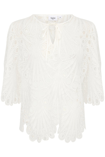 Saint Tropez Jilianna Shirt in White