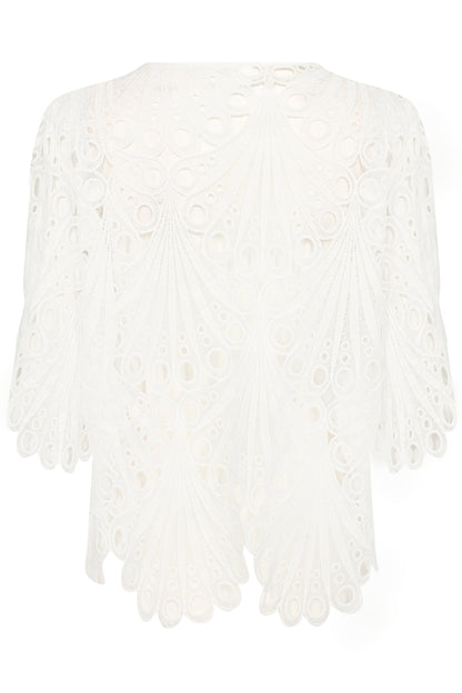 Saint Tropez Jilianna Shirt in White